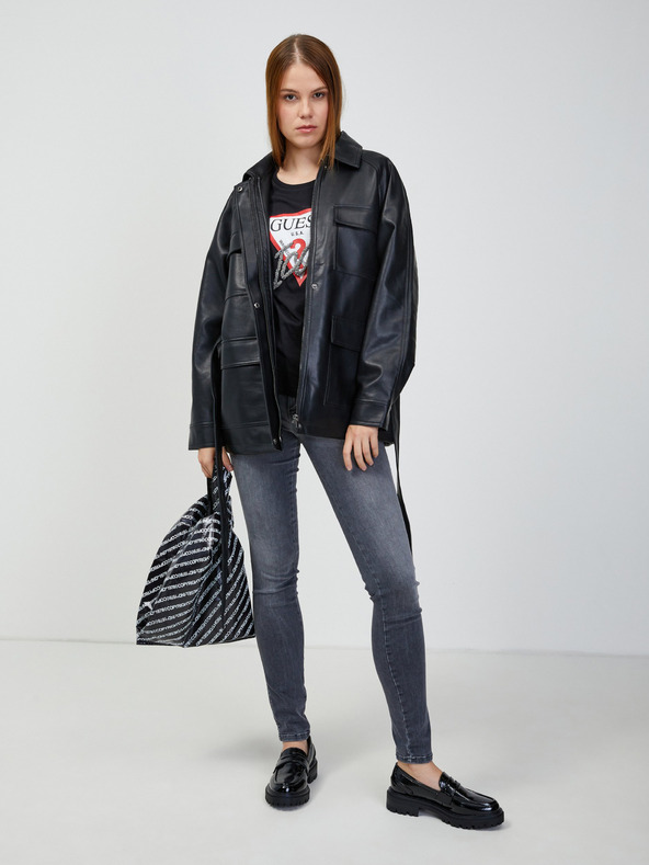 Guess Guess ženska crna majica