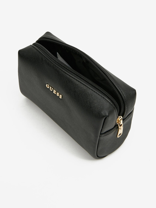 Guess Guess ženska crna kozmetička torbica