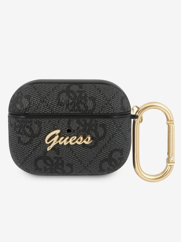Guess 4G Script PC/PU AirPods Pro Black Etui