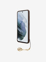 Guess Stražnja maska ​​Guess 4G Charm za Samsung Galaxy S23 smeđa