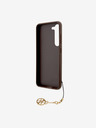 Guess Stražnja maska ​​Guess 4G Charm za Samsung Galaxy S23 smeđa