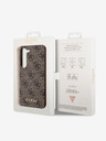 Guess Stražnja maska ​​Guess 4G Charm za Samsung Galaxy S23 smeđa
