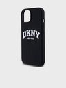DKNY Liquid Silicone Arch Logo MagSafe stražnja maska ​​za iPhone 11 crna DKNY