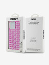 DKNY PC/TPU stražnja maska ​​s uzorkom za iPhone 15 Pro Max, ružičasta DKNY