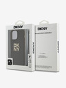 DKNY PU kožna stražnja maska ​​s logotipom za narukvicu za iPhone 14 Pro Max smeđa DKNY