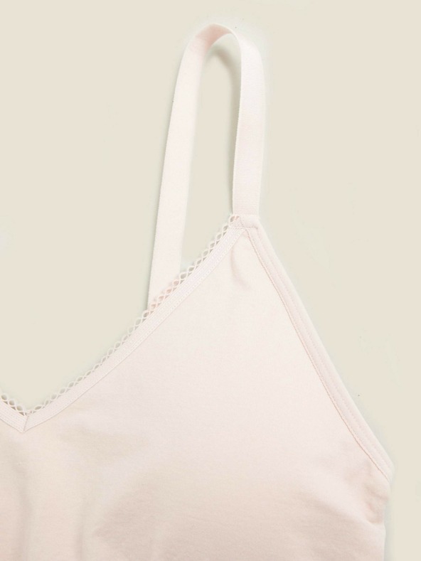 Marks & Spencer Set od tri bešavna ženska grudnjaka u sivoj, blijedoružičastoj i tamnoplavoj boji marke Marks & Spencer