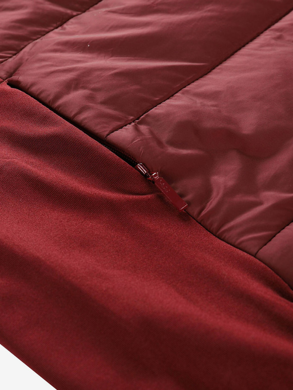 ALPINE PRO Crvena ženska zimska hi-therm haljina ALPINE PRO OMERA