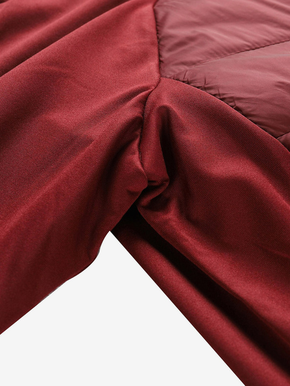 ALPINE PRO Crvena ženska zimska hi-therm haljina ALPINE PRO OMERA