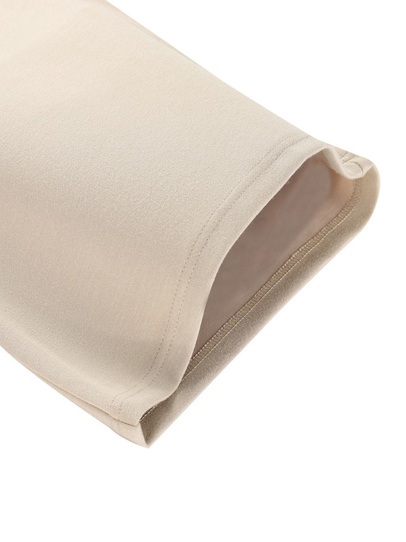 NAX Svijetlo smeđe ženske hlače NAX Lacera