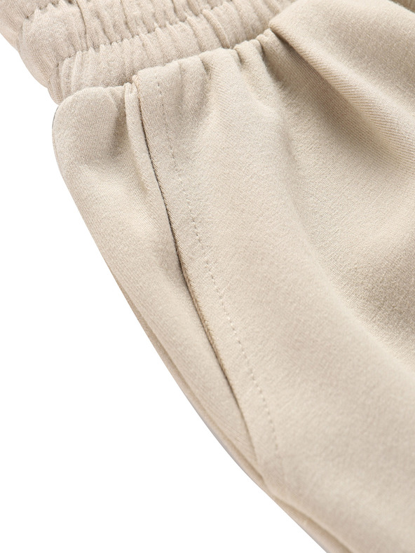 NAX Svijetlo smeđe ženske kratke hlače NAX Meneda