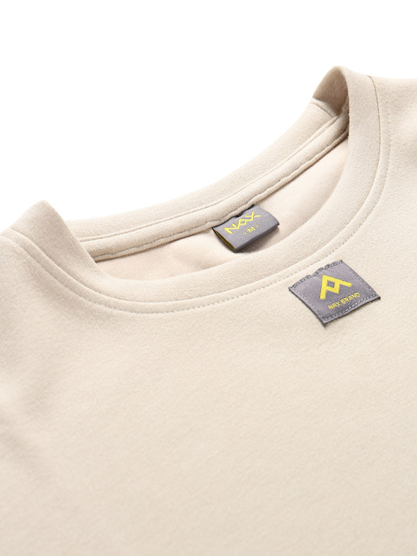 NAX Svijetlo smeđa ženska majica NAX Seta