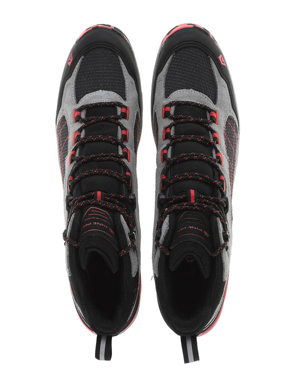 ALPINE PRO Sive ženske vanjske cipele s PTX Alpine Pro Zerne membranom