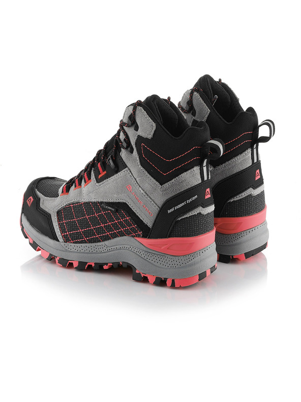 ALPINE PRO Sive ženske vanjske cipele s PTX Alpine Pro Zerne membranom