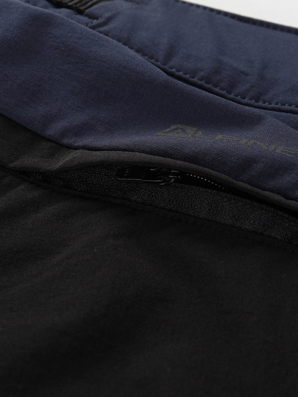 ALPINE PRO Plave ženske softshell hlače s DWR tretmanom Alpine Pro Akana