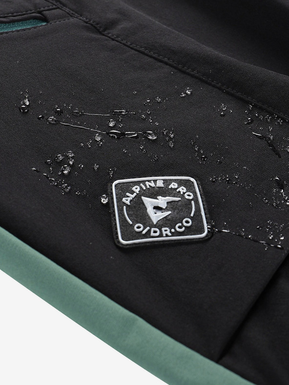 ALPINE PRO Alpine Pro Akan zelene muške softshell hlače