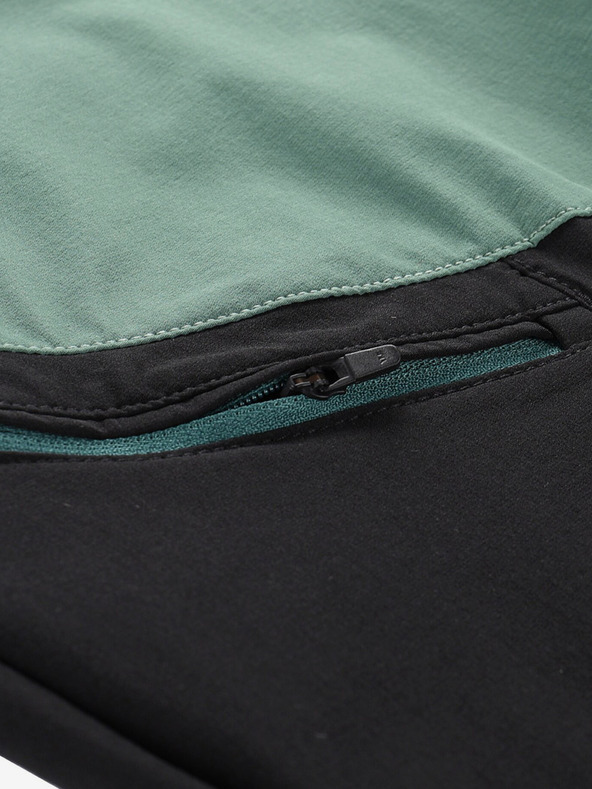 ALPINE PRO Alpine Pro Akan zelene muške softshell hlače