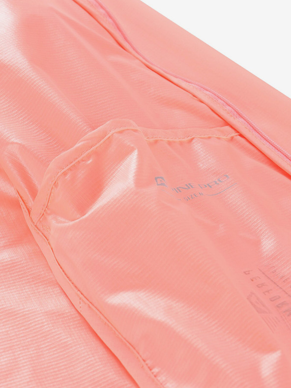 ALPINE PRO Ženska ultralagana jakna s dwr tretmanom ALPINE PRO SPINA neon losos