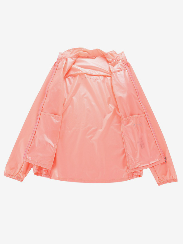 ALPINE PRO Ženska ultralagana jakna s dwr tretmanom ALPINE PRO SPINA neon losos