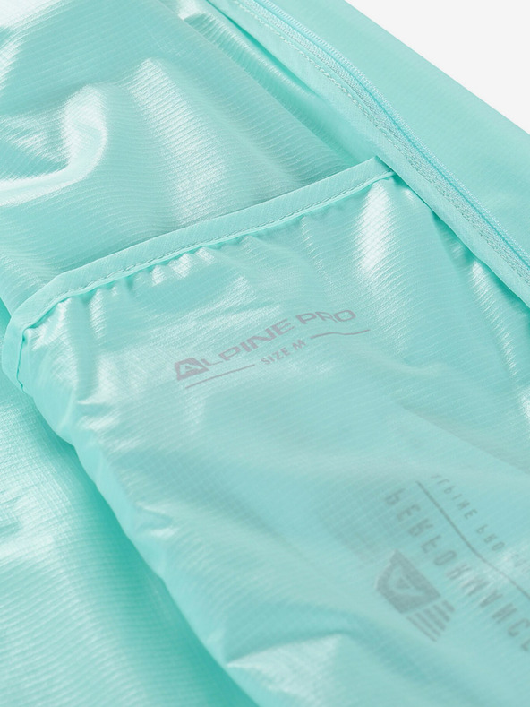 ALPINE PRO Ženska ultralagana jakna s dwr tretmanom ALPINE PRO SPINA yucca