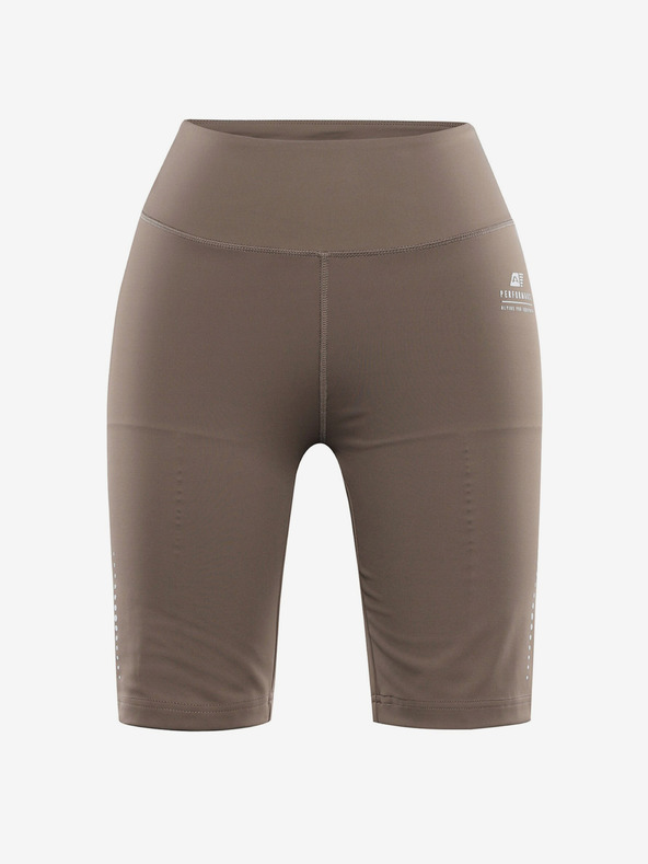 ALPINE PRO Ženske kratke tajice ALPINE PRO GARELA orah