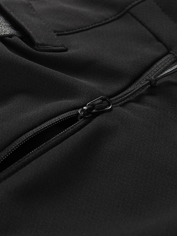 ALPINE PRO Ženske softshell hlače ALPINE PRO RAMELA crne