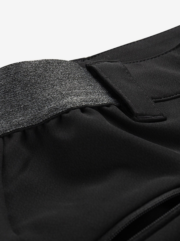 ALPINE PRO Ženske softshell hlače ALPINE PRO RAMELA crne