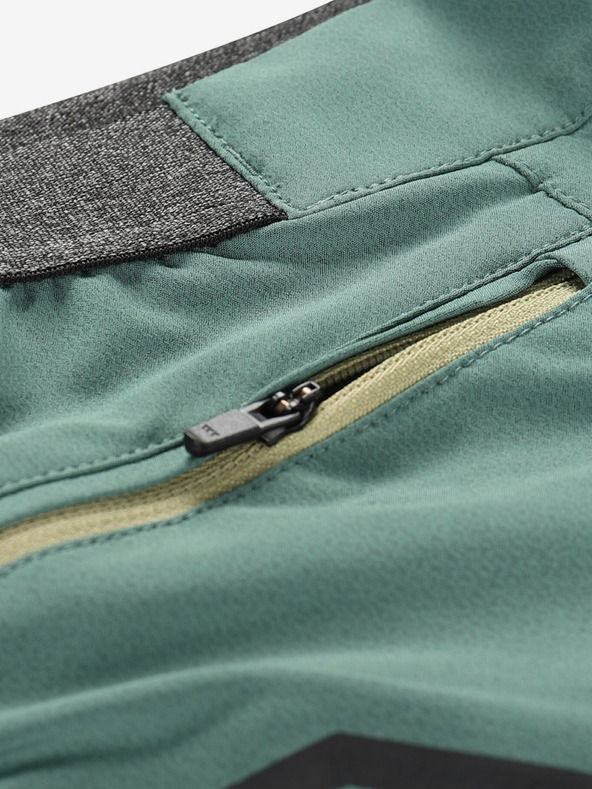 ALPINE PRO Ženske vanjske kratke hlače ALPINE PRO ZAMBA boje mirte