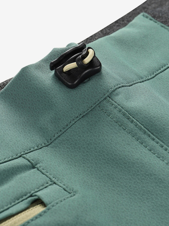 ALPINE PRO Ženske vanjske kratke hlače ALPINE PRO ZAMBA boje mirte