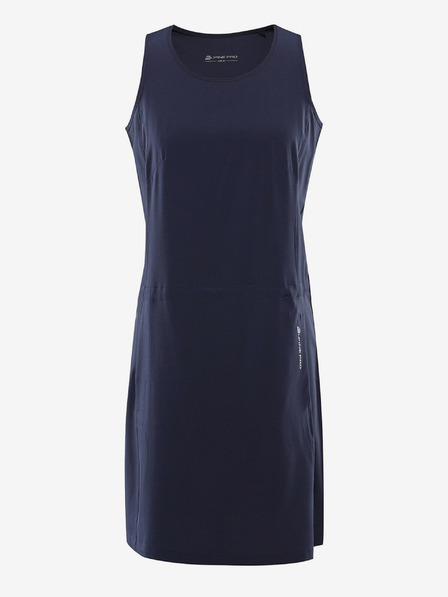 ALPINE PRO Ženska brzosušeća haljina ALPINE PRO COLEENA raspoloženje indigo