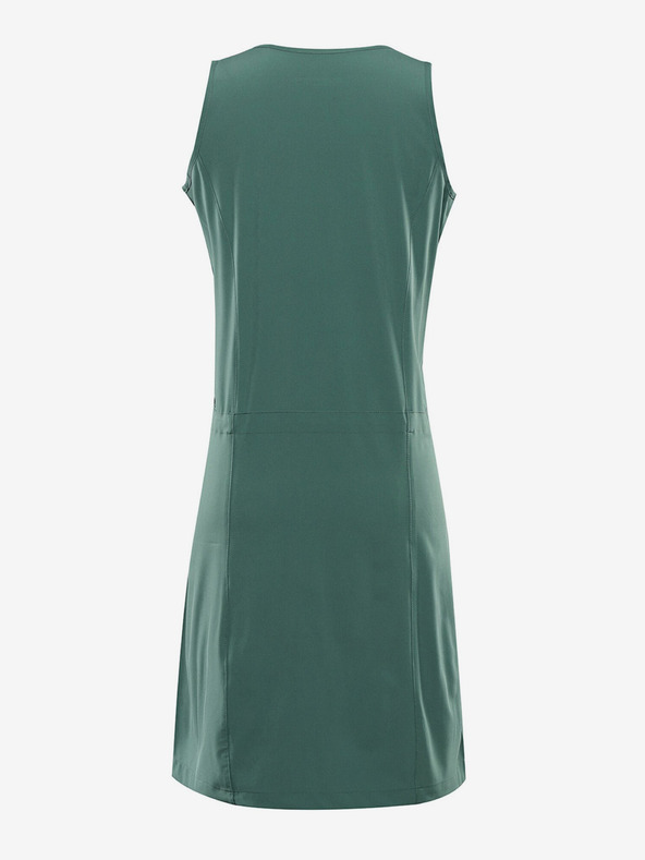 ALPINE PRO Ženska brzosušeća haljina ALPINE FOR COLEENA boje mirte