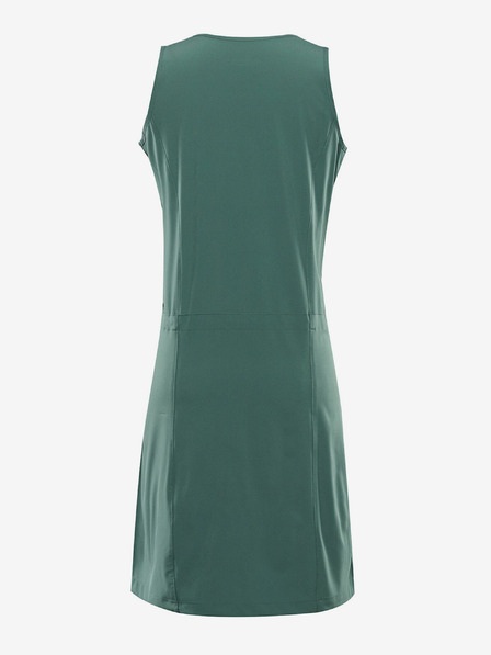 ALPINE PRO Ženska brzosušeća haljina ALPINE FOR COLEENA boje mirte