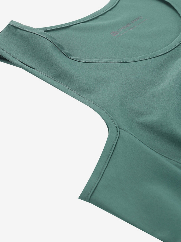 ALPINE PRO Ženska brzosušeća haljina ALPINE FOR COLEENA boje mirte