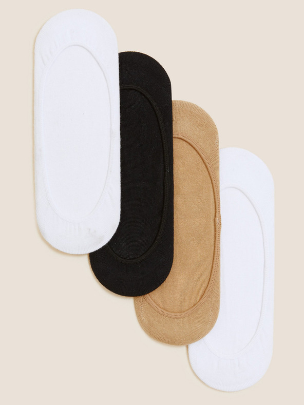 Marks & Spencer 4 kom niske pete Marks & Spencer bijele