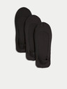 Marks & Spencer Komplet od tri ženske slip on čarape u crnoj Marks & Spencer boji