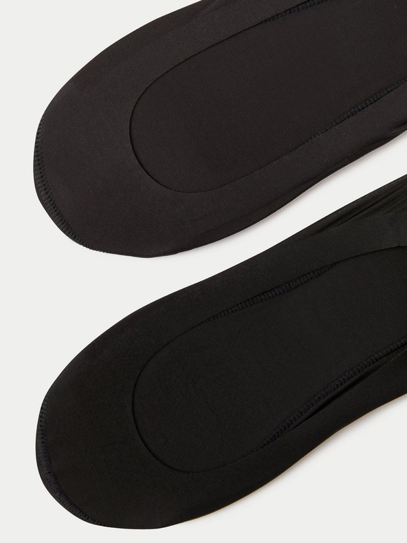 Marks & Spencer Komplet od tri ženske slip on čarape u crnoj Marks & Spencer boji