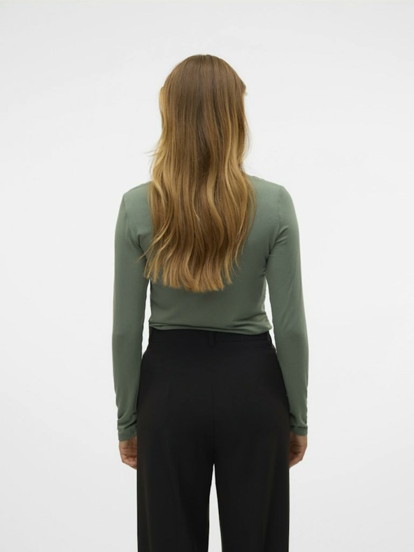 Vero Moda Zelena ženska majica Vero Moda Rosa
