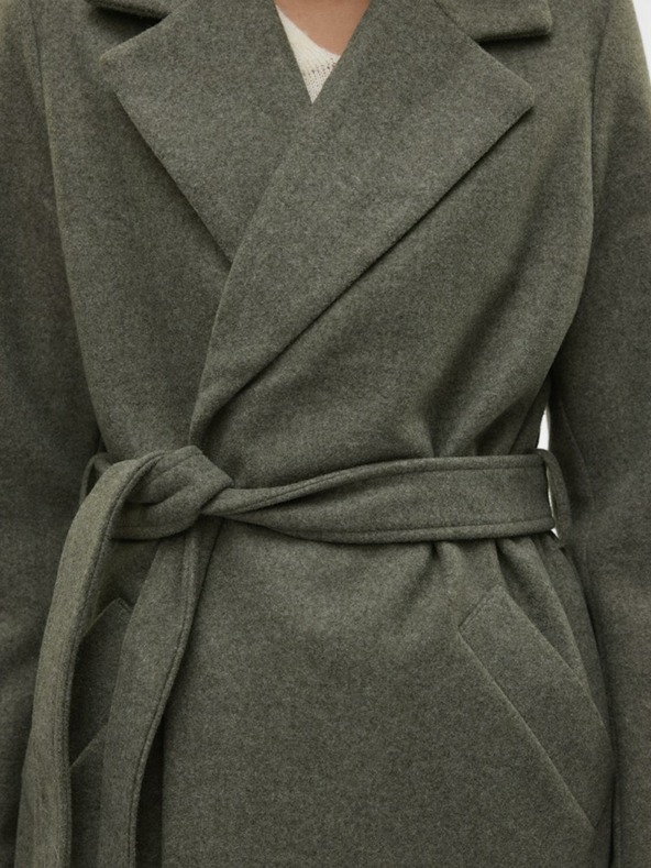 Vero Moda Vero Moda Fortuneaya tamno zeleni ženski kaput