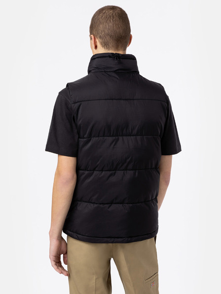 Dickies Dickies Waldenburg crni prošiveni prsluk za muškarce