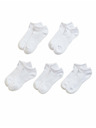 Marks & Spencer Marks & Spencer Trainer Liners™ set od pet pari ženskih sportskih čarapa u bijeloj boji