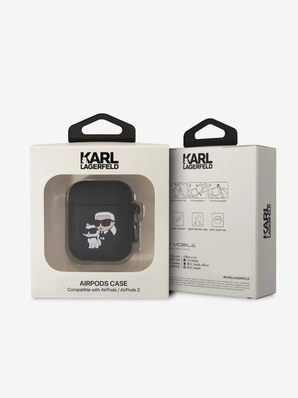 Karl Lagerfeld AirPods 1/2 Etui