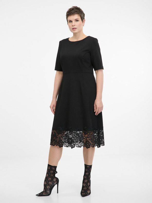 Orsay Crna ženska haljina ORSAY