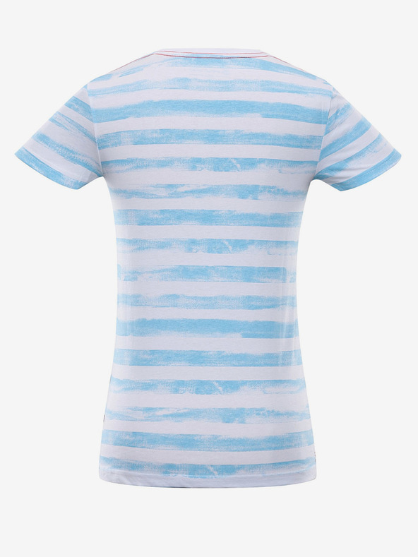 ALPINE PRO Ženska pamučna majica ALPINE PRO WATERA plava