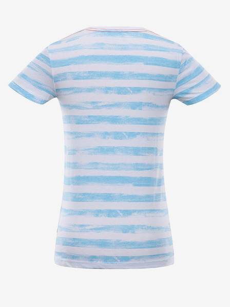 ALPINE PRO Ženska pamučna majica ALPINE PRO WATERA plava