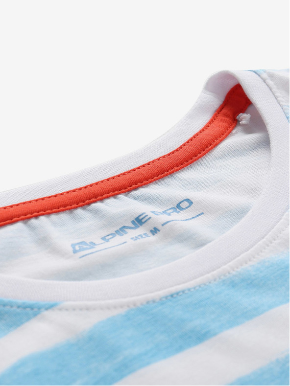 ALPINE PRO Ženska pamučna majica ALPINE PRO WATERA plava