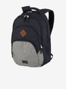 Travelite Tamnoplavi ruksak Travelite Basics Backpack Melange Navy/grey