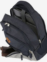 Travelite Tamnoplavi ruksak Travelite Basics Backpack Melange Navy/grey