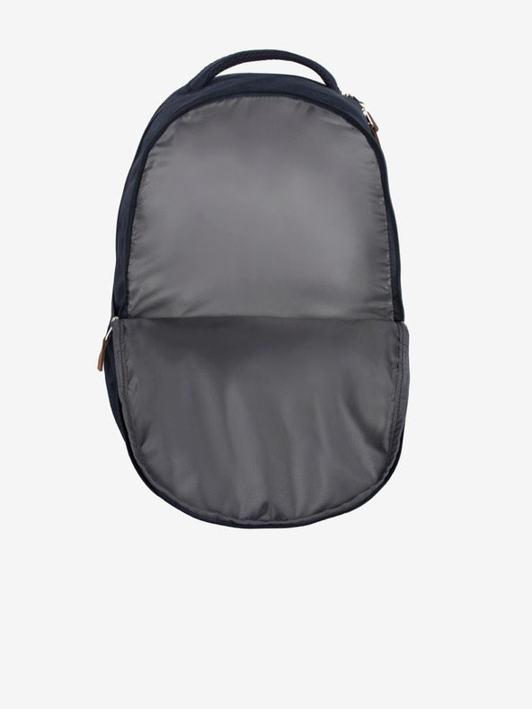 Travelite Tamnoplavi ruksak Travelite Basics Backpack Melange Navy/grey