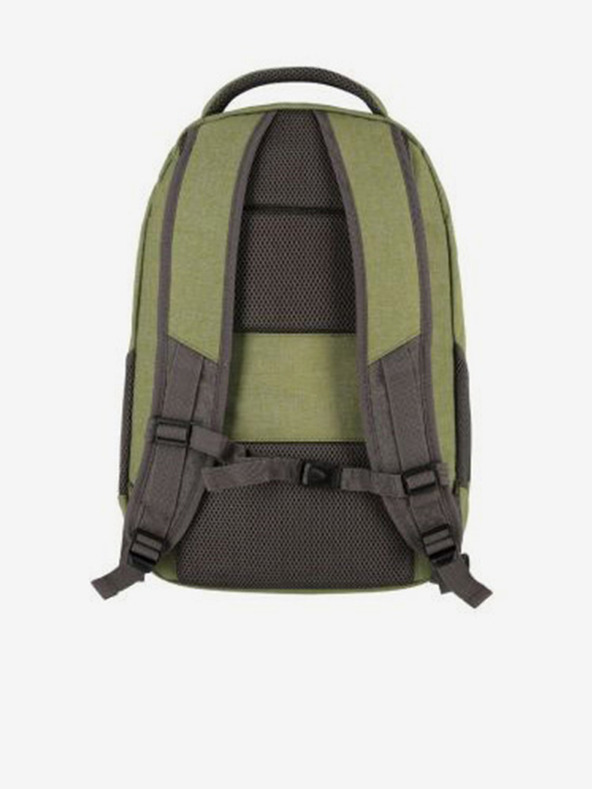 Travelite Zeleni ruksak Travelite Basics Backpack Melange Green/grey