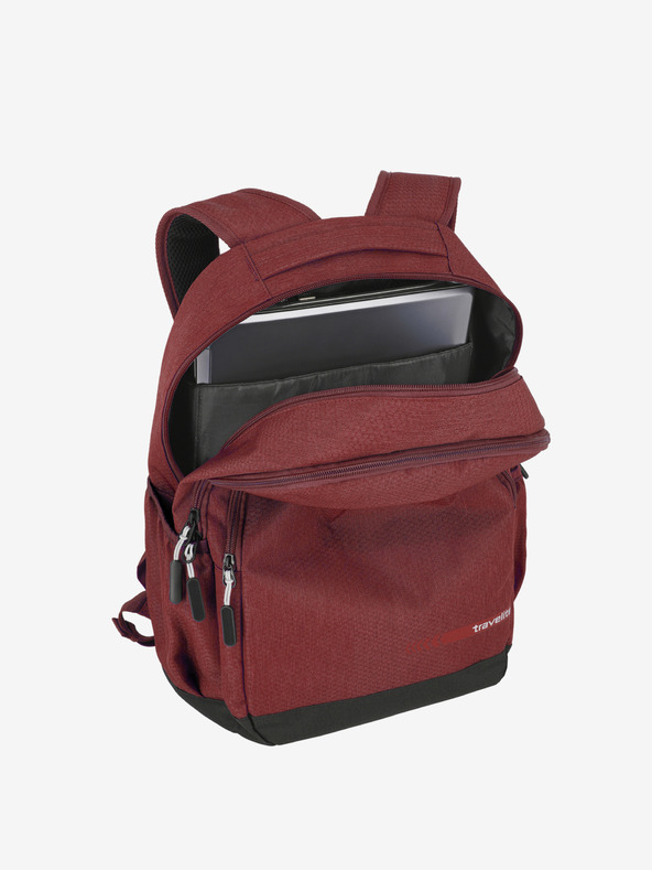 Travelite Crveni ruksak Travelite Kick Off Backpack L