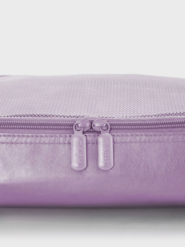 Heys Set od pet putnih torbi svijetloljubičaste boje Heys Metallic Packing Cube 5pc